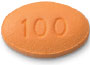 ZYDELIG® (idelalisib) 100 mg pill.